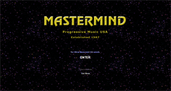 Desktop Screenshot of mastermindband.com